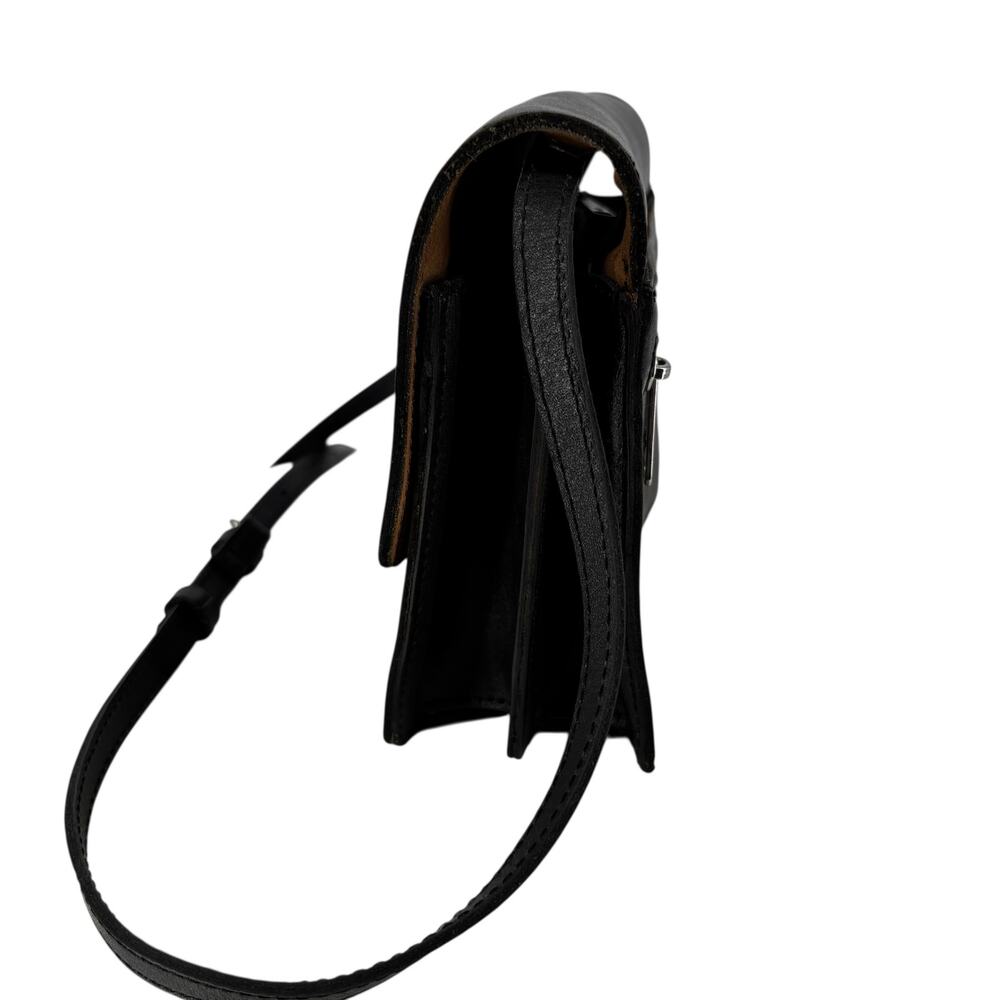 Patricia Nash Lanza Crossbody Organizer Black Leather - Picture 4 of 16